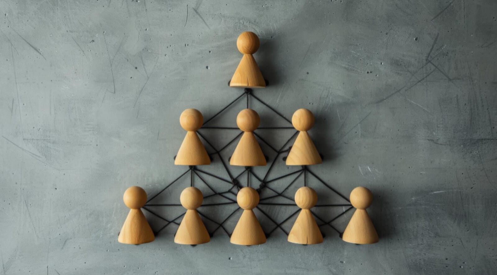 Board game pawns attacked in a structured manner